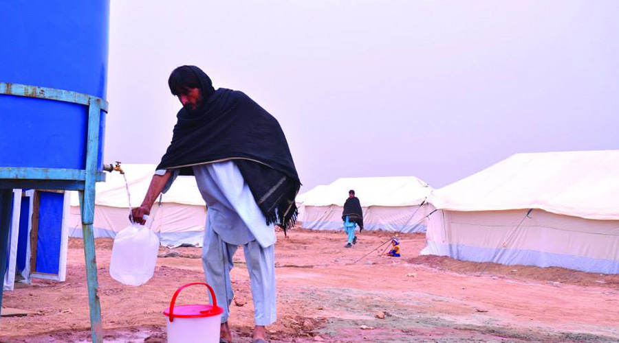 collapsible jerry can disaster relief family water storage